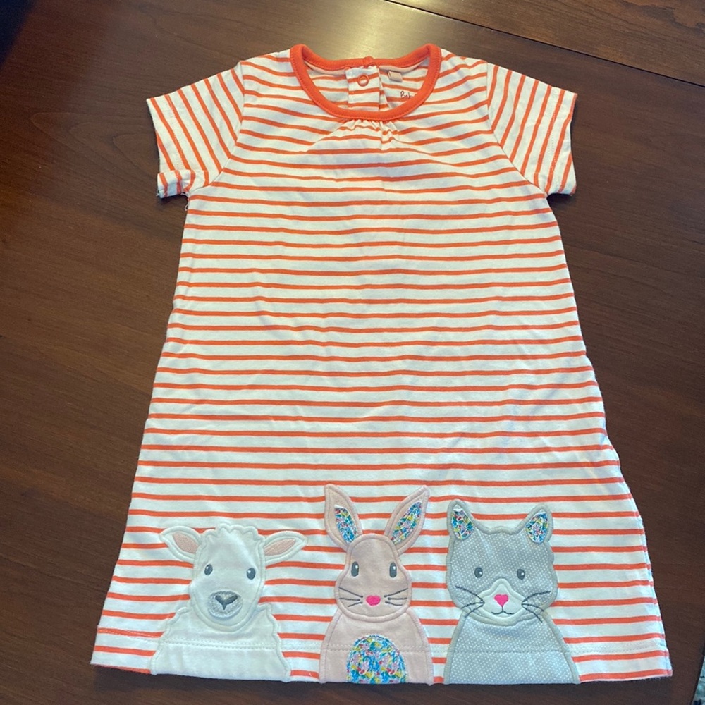 Baby Boden Animal Dress